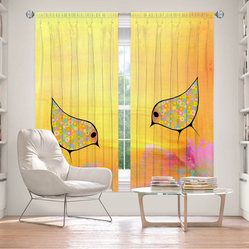 Room Darkening Curtain Pair, 40" W x 82" L