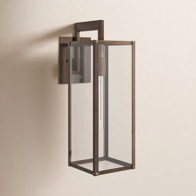 Caliana Single Light Outdoor Aluminium Wall Light