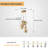 Sroda 3 - Light Glass Dimmable Globe Chandelier