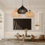 Luminaire suspendu en bois rustique Derri-946575242-946575243