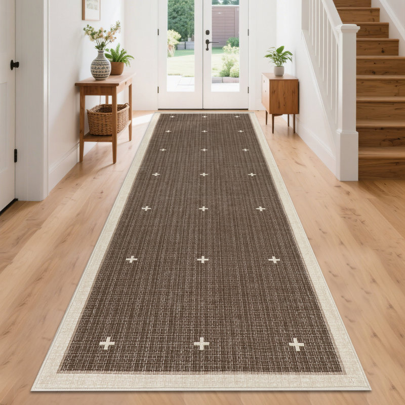 Tapis de couloir Modern Modern, Tapis de couloir 2 pi x 6 pi