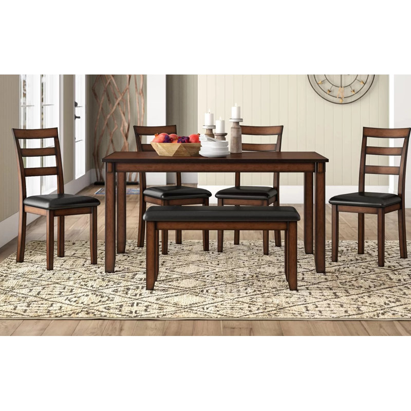 6 - Person Four Leg Dining Set