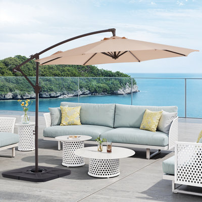 Cheryl-Ann 120'' Round Cantilever Umbrella