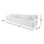 Hermosa Outdoor 4 - Seat Patio Sofa-1093125224