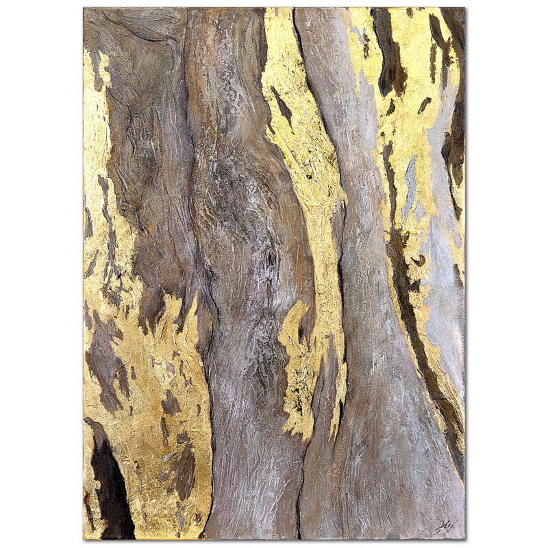 Abstraction - Wrapped Canvas Painting