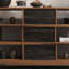 Armoire d'appoint en bois massif Simple Retro