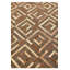 Tapis brun Ortega