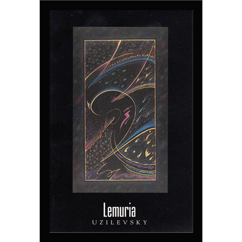 Lemuria par Marcus Uickelevsky - Reproduction d'art sur papier encadrée
