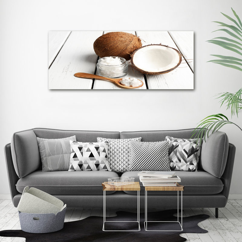 Coconut Oil - No Frame Print on Canvas