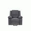 Fauteuil inclinable électrique avec massage, poche latérale-106363841