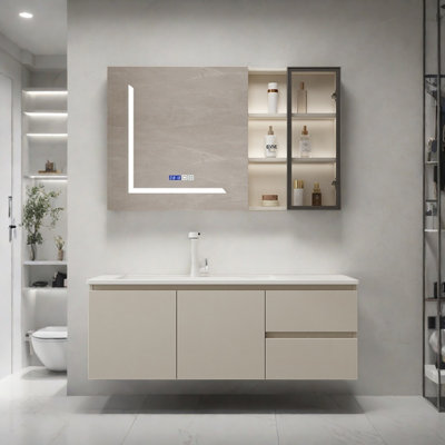 Italian-style simple and high-end bathroom cabinet