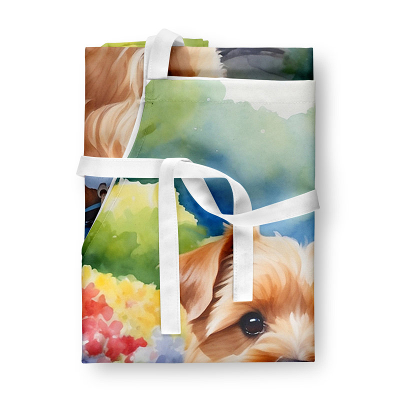 Tablier Norfolk Terrier Spring Path