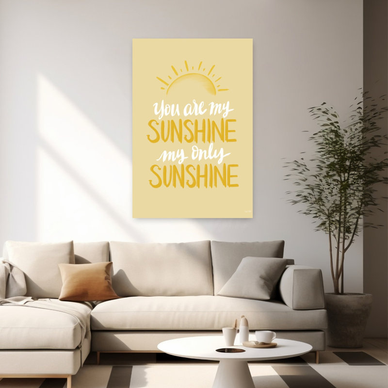 You Are My Sunshine, art contemporain abstrait, 60" H x 40" W