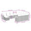 Ensemble de canapé de jardin Vidaxl-114253995-114253994