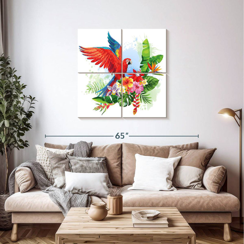 Brampt Floral Parrot