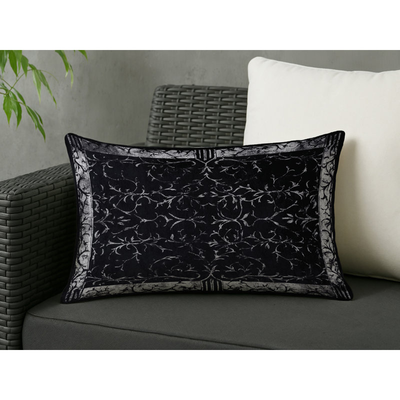 Raven Indoor And Outdoor Pillow, Rectangle 20"H x 14"W