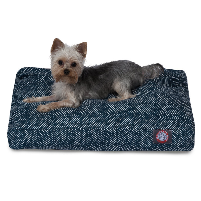 Oreiller Southwest, Bleu marine, Petit (l 20 po x P 27 po x H 4 po) ;