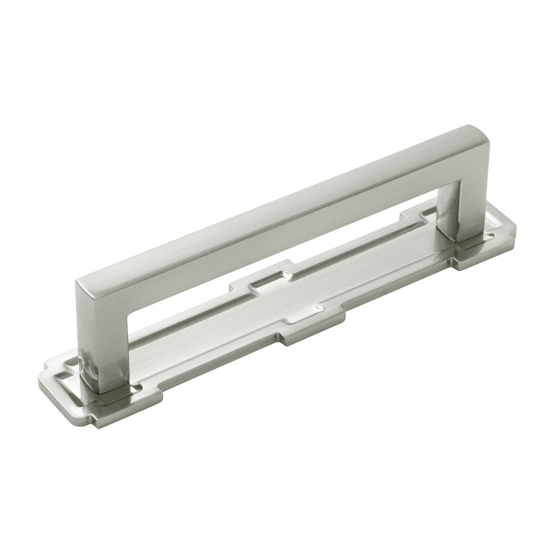 Coventry Collection Pull Backplate, Satin Nickel