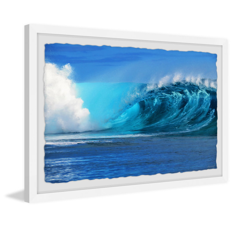 Sea You Soon 1 Piece Single Picture Frame Painting, 20cm H x 30cm W