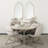 Evadine 16.5'' H Upholstered Metal Side Chair