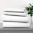 Lux Decor Collection Brushed Microfiber Sheet Set with Fitted Flat Sheets & Pillowcase-29674142-29674136