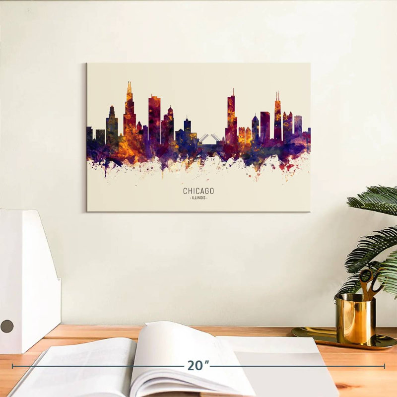 Ravi, Chicago, Illinois, horizon IV, H 8 po x l 12 po