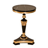 Pedestal End Table