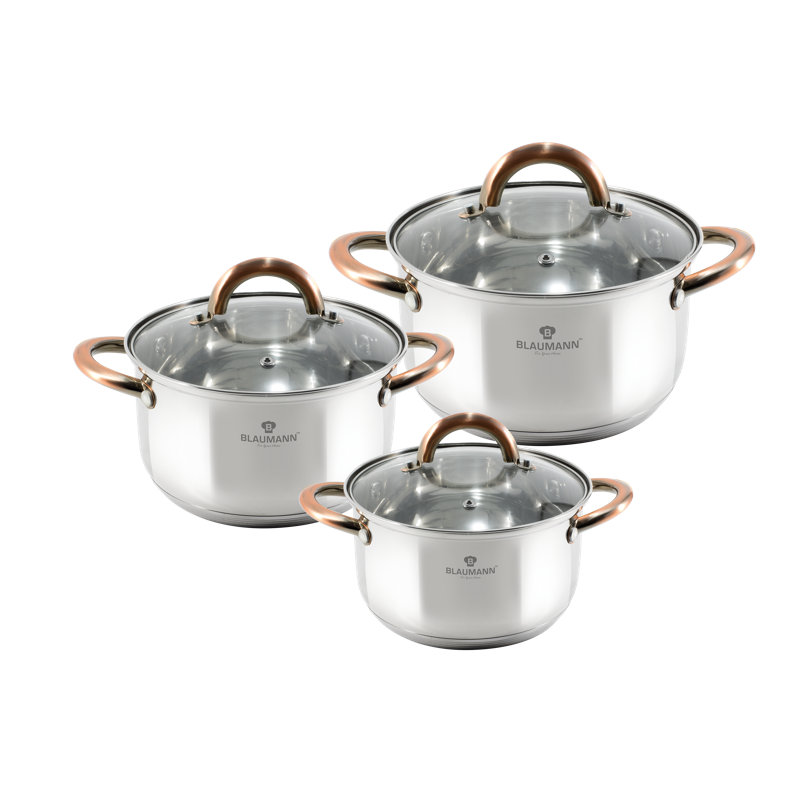 Berlinger Haus 3.6L Non-Stick Aluminium Pot Set