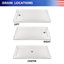 Rainlex 60 in. x 32 in. Single Threshold Shower Pan Base in White with Centre Hand Drain-119700369
