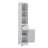 Tall Bathroom Cabinet, Freestanding Storage Cabinet With Drawer, MDF Board, Adjustable Shelf, White-281594657