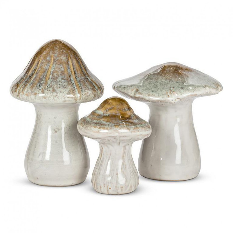 Wide Top Mushroom Figurine