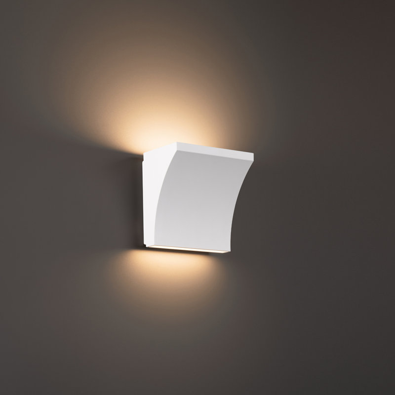 Cornice 2 - Light LED Flush Mounted Sconce, White, 3000K