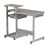 Techni Mobili Complete Computer Workstation Desk, Grey-1139118575
