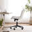 Brionni Leather Swivel Task Chair with Casters-768614428