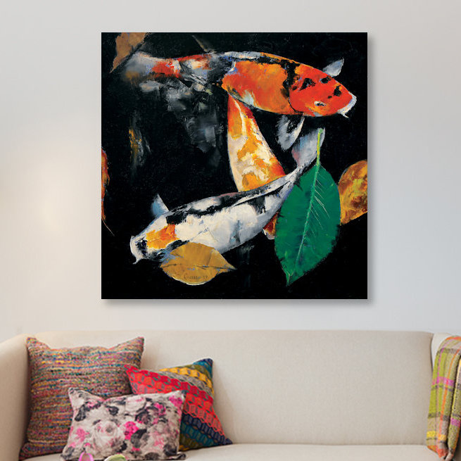 « entourant et à propos », reproduction d’art sur toile, H 26 po x l 26 po x P 1,5 po