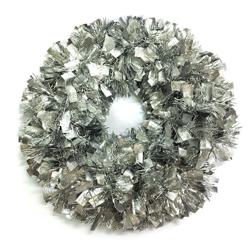 1'25" Tinsel, Silver