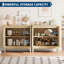 Buffet 31,5 pouces avec 2 portes et armoire de rangement Mid-Century-1428910887