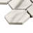 Daltile Perpetuo 1.5" Glazed Ceramic Hexagon Wall Mosaic  (12 PCS Per Carton) (9.72 SQFT Per Carton)-71440858