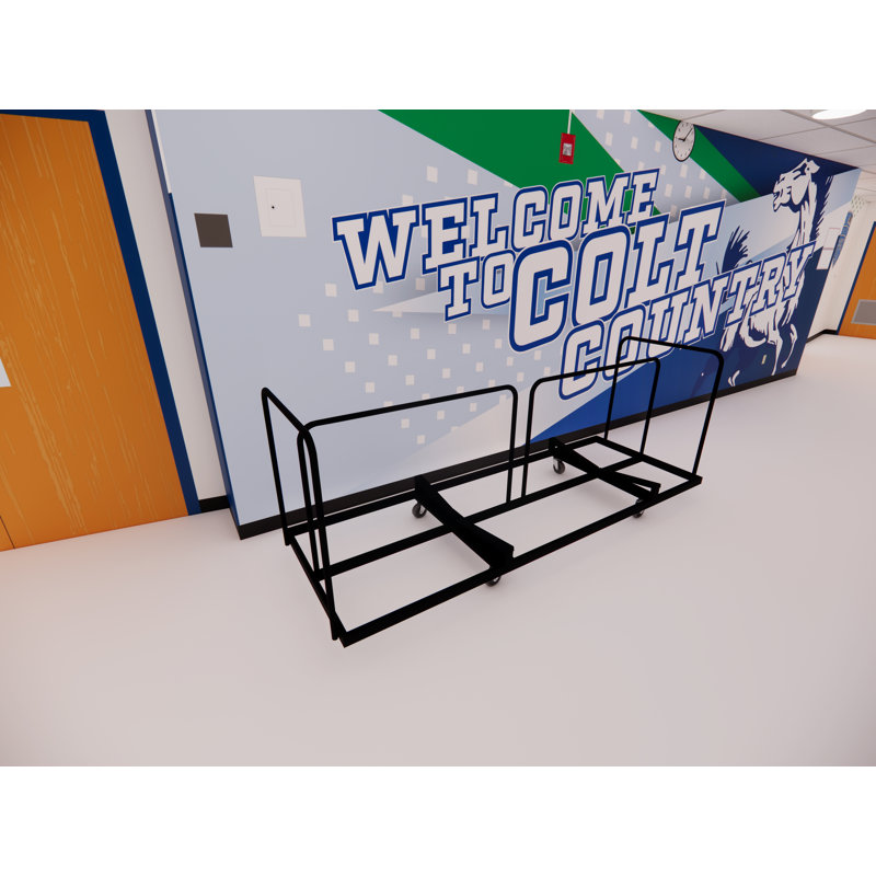  Heavy-Duty Table Cart - Double Stacking, 54" H x 104" W x 36" D