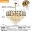 Lustre à niveaux 17 lumières Norgren-62186944