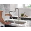 Robinet de cuisine à poignée simple rétractable-73200647