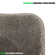 Anti-Slip Latex Back Machine Washable Medium Profile Cut Pile Gray Area Rug
