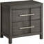 Table de chevet transitionnelle 1pc