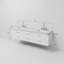 Ensemble de meuble-lavabo double mural 72 po Castor-82339548-82339545