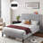 Alti 44.8'' Velvet Upholstered Tufted Bed Frame with Charging Station-150583408-150583413