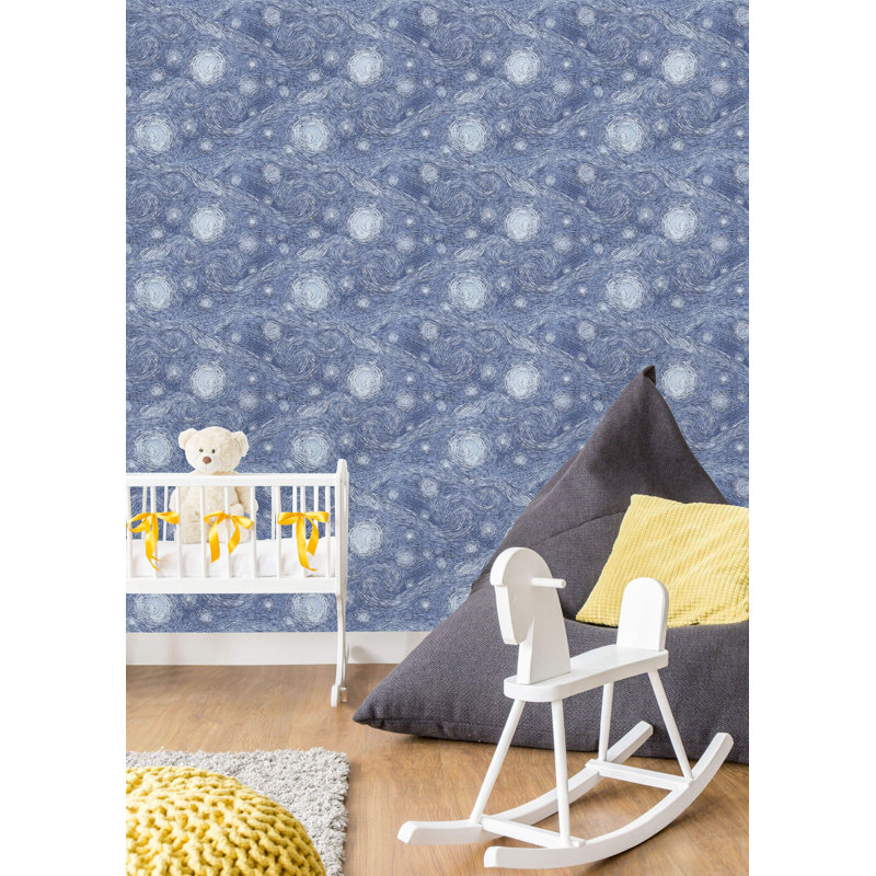 Rouleau de papier peint pelez et collez, L 10,42 po x l 25 po