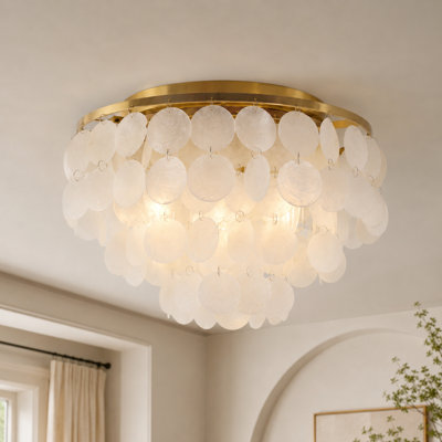 Plafonnier encastré à intensité variable 5 lumières Modern