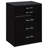 Aurianne 3-Drawer Makeup Vanity & Stool Set-181132548