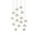 Crystal Bud 15 - Light Pendant