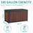 220 Gallons Outdoor Waterproof Resin Deck Box